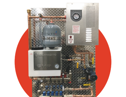 Hydronic underfloor heating system